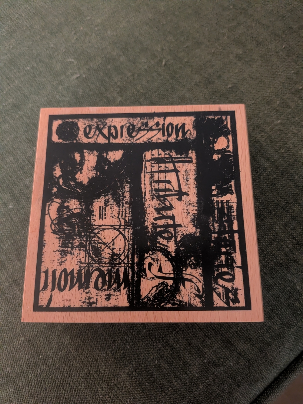 Club Scrap 2005 Expression Tribute Memoir Stamp Collage Mounted Stamp # 2357